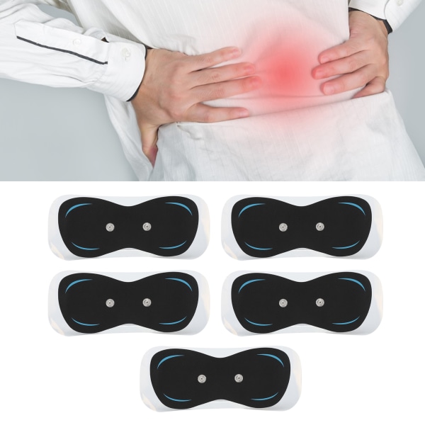 5 stk. cervikal massageplastre Selvklæbende nedre impedans udskiftning af nakkemassagepuder