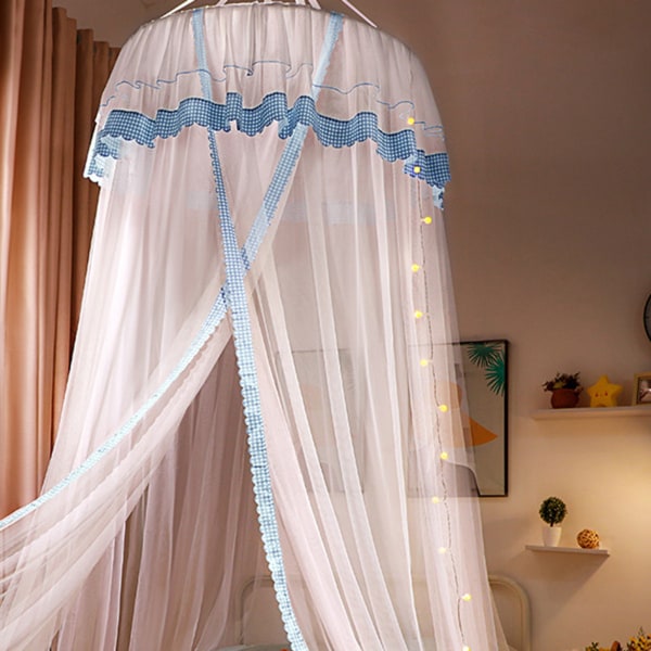 Hyttyskarkoverkko riippuva prinsessakatos hyönteissuojaushuoneen koristelu piiloteltta sänkyyn lapsille, tyyppi 2
