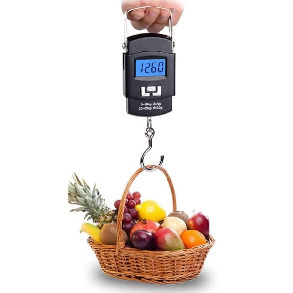 Ripustusvaaka koukulla 50kg/10g