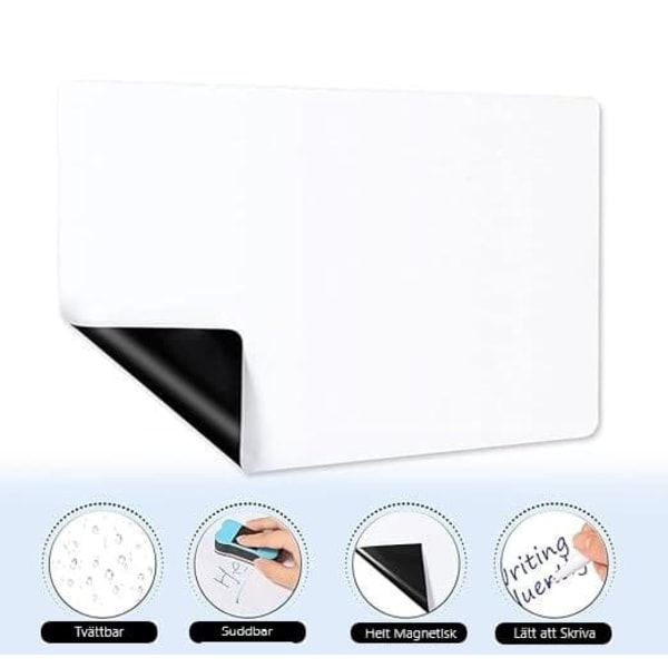 Magnetisk Whiteboard - A3—pa