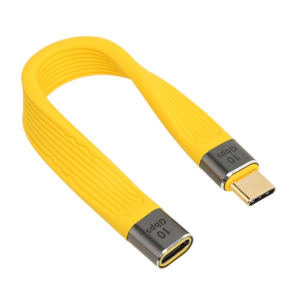 Typ C hane till hona kabel Effektiv överföring 100W 5A 10Gbp 13,5cm Längd FPC Flexibel datakabel för resekontor