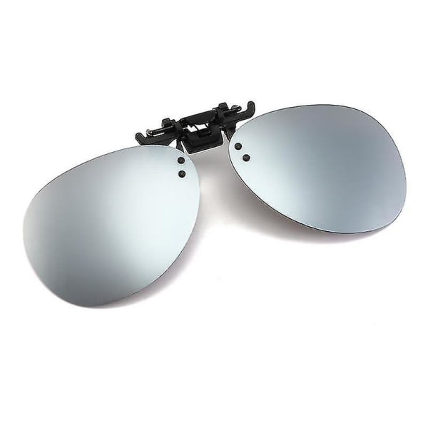 Herr Dam Polarized Clip On Solglasögon Driving Night Vision Anti Uva Clips