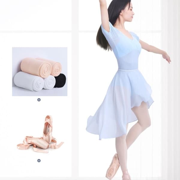 Ballet nederdel Lang nederdel SORT Sort Black