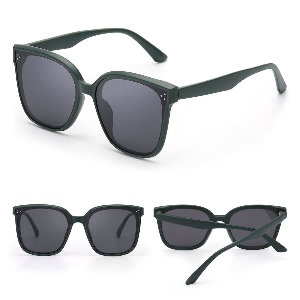 Polariserade solglasögon för kvinnor Square Cat Eye solglasögon 100% UV-skydd utomhusglasögon