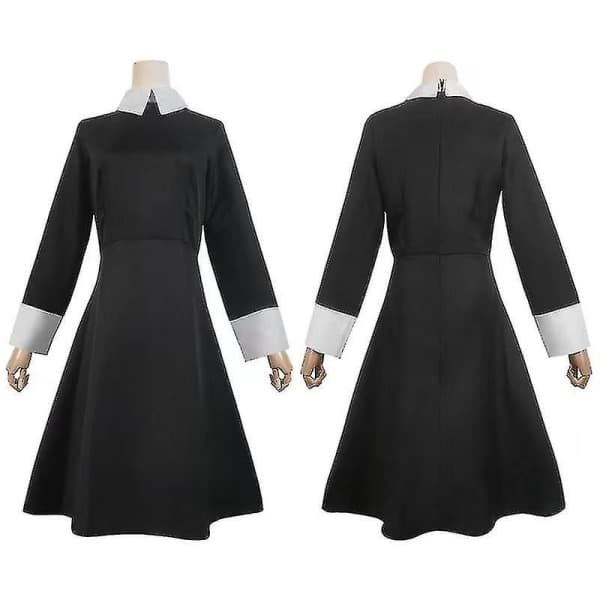 Onsdag Addams Sæt Festkostumer til voksne børn 2-delt sæt 85cm_paris 2 piece set 85cm