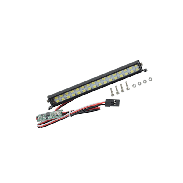 1/2/3/5 Lyssterk LED Lyslist Taklampe for SCX10 D90 1/10 Skala 102mm L universal 102mm L universal 1Set