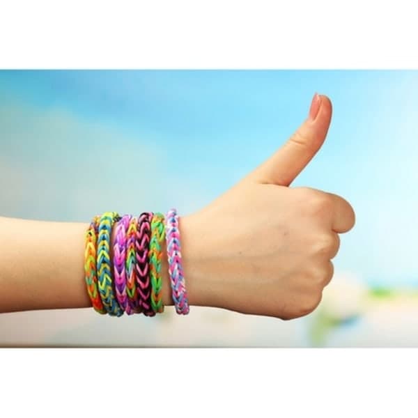 Loom Bands Kit - 1500 stk og massevis av tilbehør.
