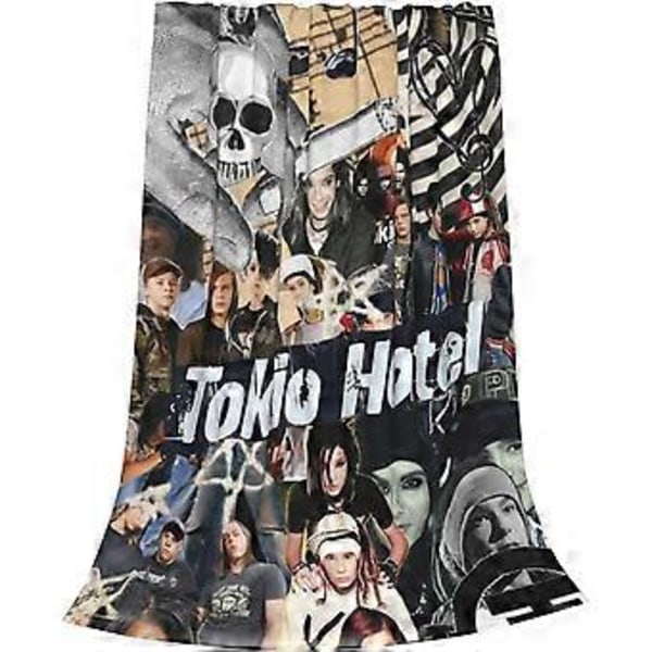 Flannel Tæppe Kastetæpper Aircondition Tokio Band Hotel Tæppe til Sofa Seng Stue