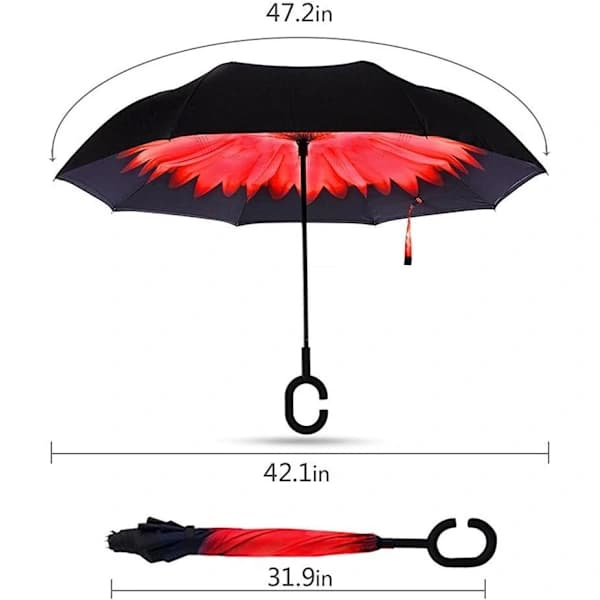Windproof and Waterproof Umbrella, Automatic Open and Close