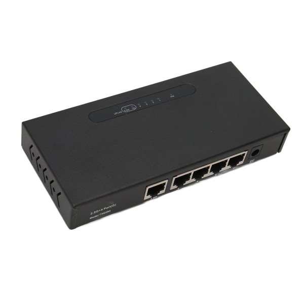 Gigabit Ethernet-svitsj 78W 5-porter RJ45 2500Mbps 1000Mbps Selvtilpassende Gigabit PoE-svitsj for Office 100?240V EU-plugg