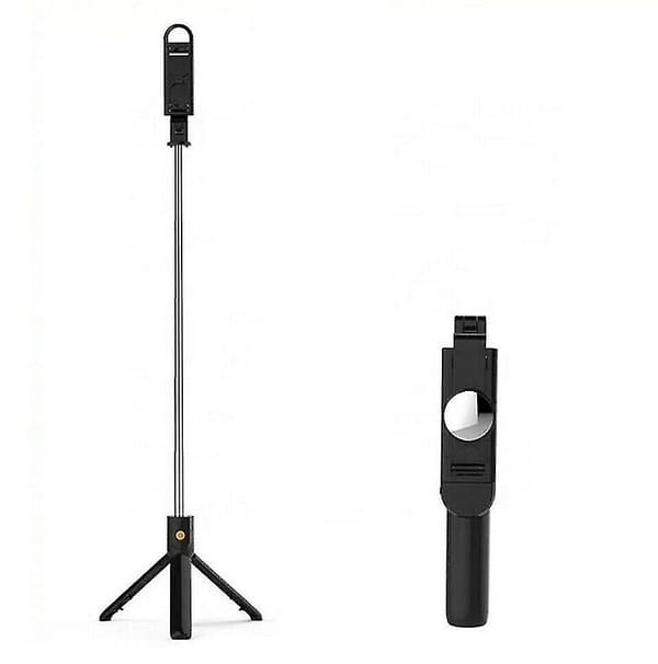 4-i-1 Selfie Stick Bluetooth Tripod med LED-lys til IOS Android-telefon