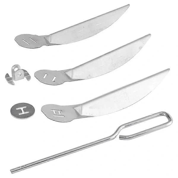 18,5 tommer grill One Touch rengøringssystem sæt metal reservedele til kulgrill sølv