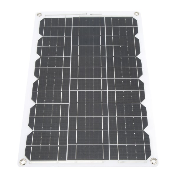 Monokrystallinske solpaneler sæt 18W 18V højeffektiv bærbar solpaneloplader til solcellegadelysopladere