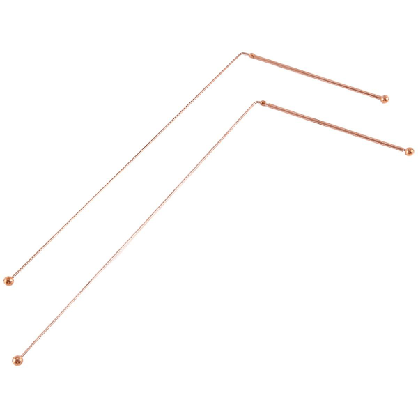 Kopparspöken - 99,9% Ren Kobber 2 stk. Søg Spøgelser Energi Vand Spådom Rose Gold
