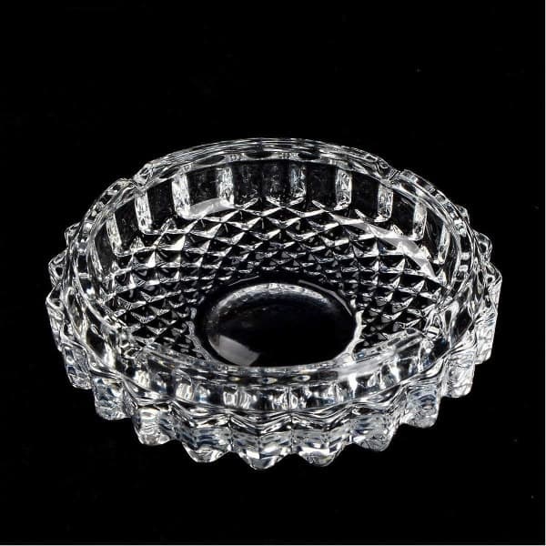 Rund glassaskebeger