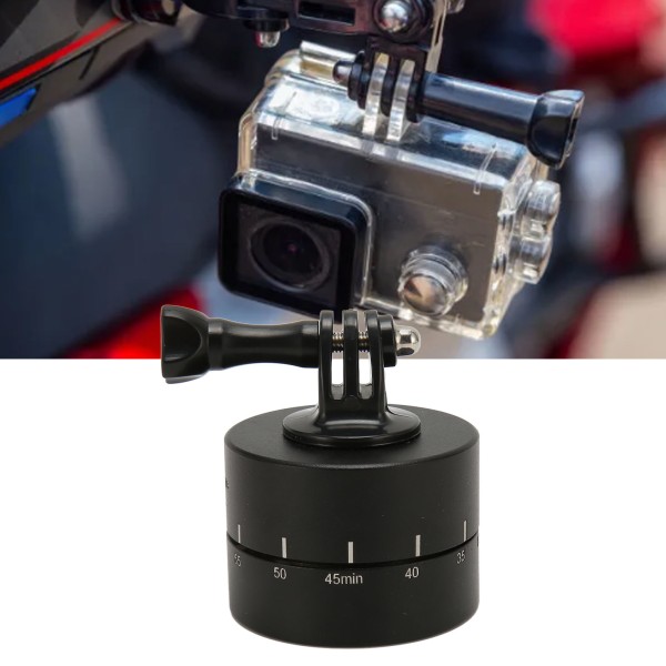 Kamera Time Lapse Stabilisator 360-graders rotasjonskamera Panoramisk panoreringsbase for Osmo Sportskameraer SLR-kameraer