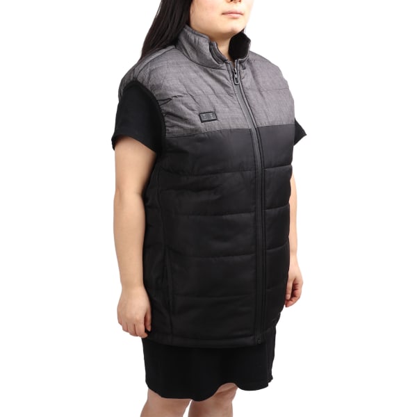 11 Plasser Oppvarmet Vest 3 Oppvarmingsnivåer Dual Control Electric Heating Coat Oppvarmet jakke til vinter Herre Dame Svart 4XL