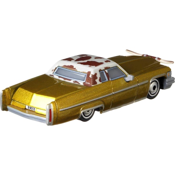 Disney Cars Leikkiautot ja Pixar Cars Tex Dinoco, Miniatyyri, Keräilyauto Kilpa-auto Leikki Bilar-Elokuvien Mukainen, 3 Vuotiaille ja Ylöspäin, Monivärinen