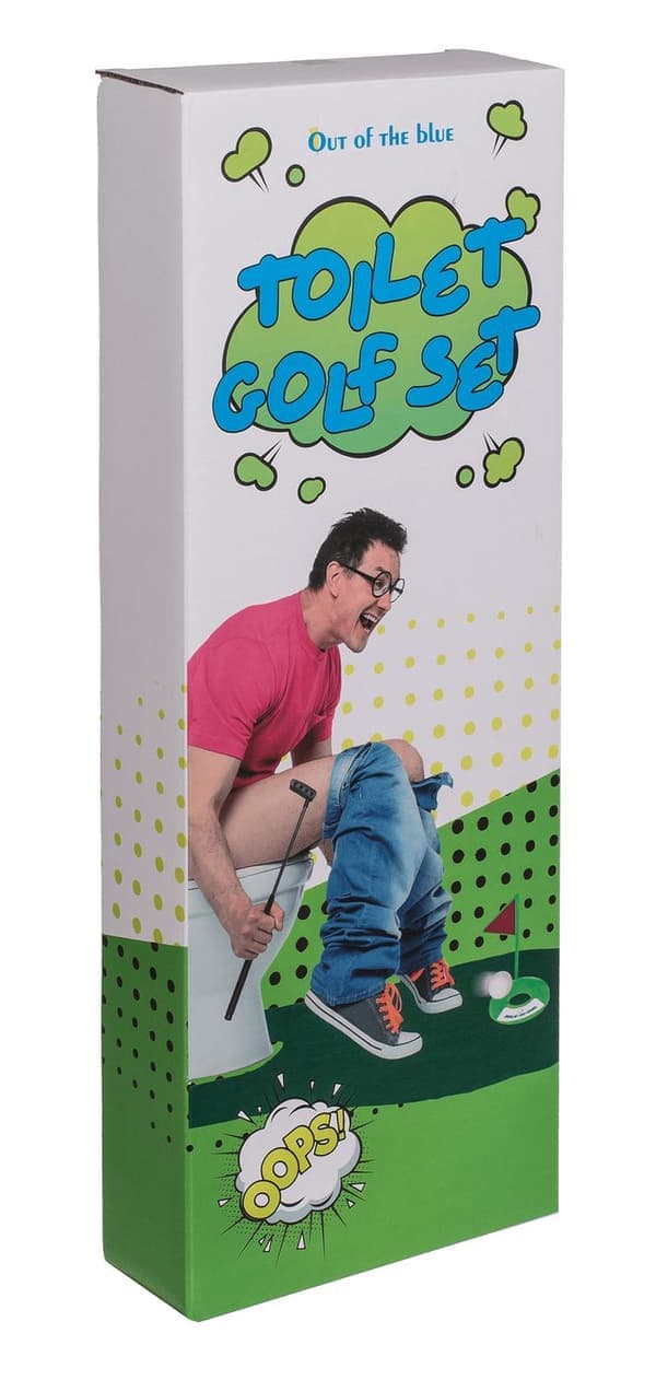 Toiletgolf - Golf til Badeværelset - Minigolf—pa