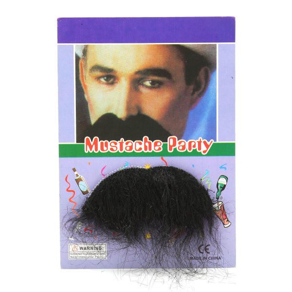 Fake Moustaches Novelty Cosplay Costume Beard Mustache Supplies til Halloween-fester