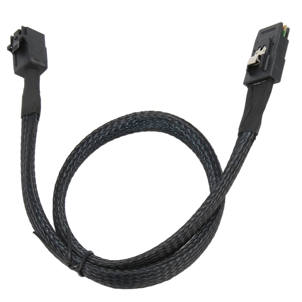Mini SAS SFF 8643 til 8087 HD 12Gbps overføringshastighet Lavt tap Fleksibel intern Mini SAS-kabel for datamaskinserver 1m/39.4in