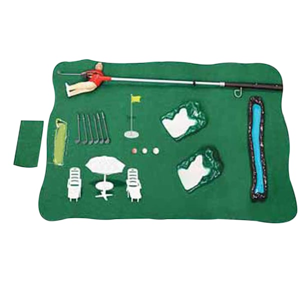Sisägolfpeli Mini Golf Set Lapsille Aikuisten Toimisto Leikkikalut Pelit