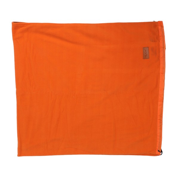 Sovepose liner Super tyk fleece Blød sovepose liner tæppe til campingrejser Backpacking Rødlig orange