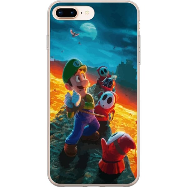 Apple iPhone 7 Plus Gjennomskinnlig Skal Super Mario Bros