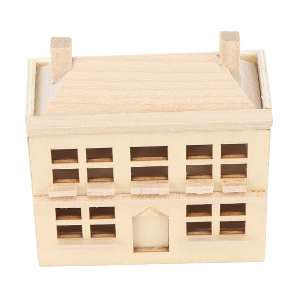 1:12 Miniature Dukkehus Villa Hus DIY Ornament Barn Dukke Møbel Legetøj Træhus Villa Model