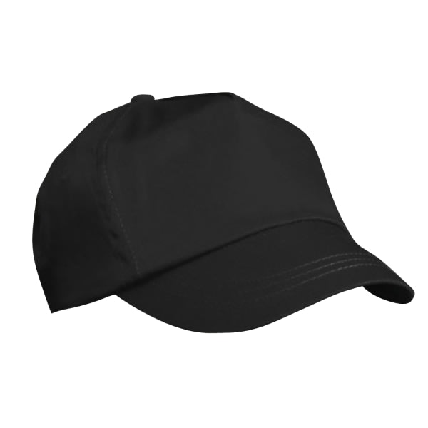 Resultat Unisex Barn/Barn Vanlig Basebll Cap One Size Svart Black One Size