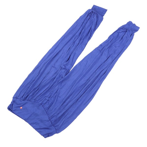 Naisten joogahousut Royal Blue L-koko Löysät Urheiluhousut Pitkät housut Casual tyyli korkea vyötärö Joustohousut