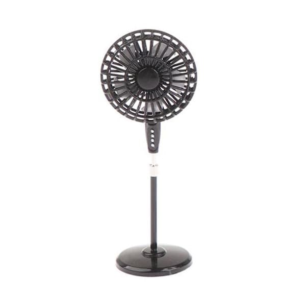 Dukkehusdekoration Ventilator Dukketilbehør SORT sort