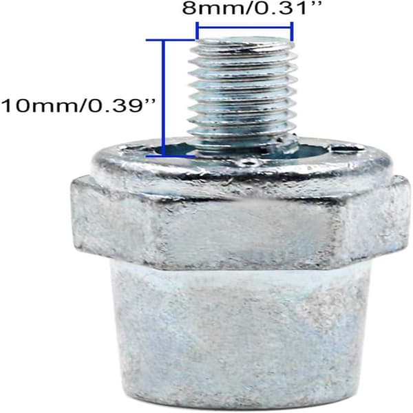2 par ladestøtter for batterisiden