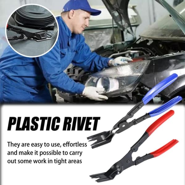 Plastnitteværktøj, trykknaptang, øjeindstilling Pl