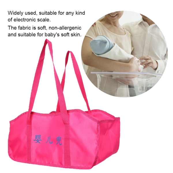 Bärbar vägningsväska för baby Handväska Tillbehör för hängvåg elektronisk våg