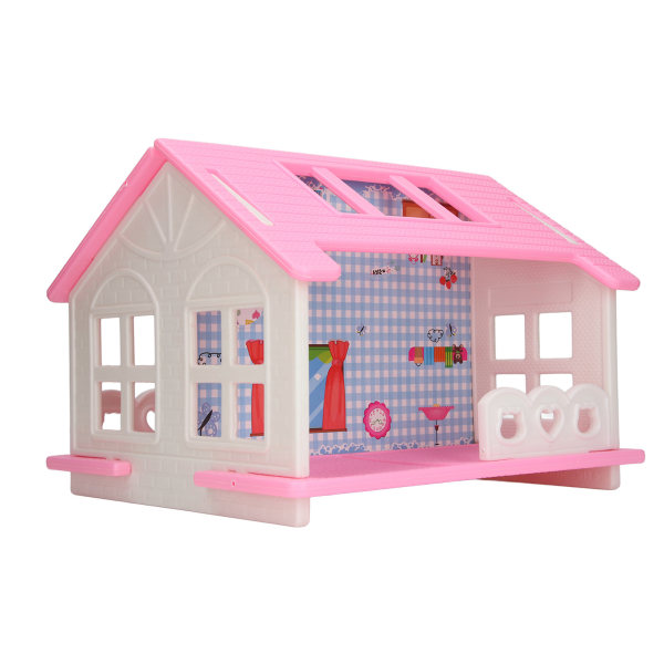 Skala 1:12 Dukkehussett Miniatyr Tiny Roof Deck Lat som dukkehus for barn