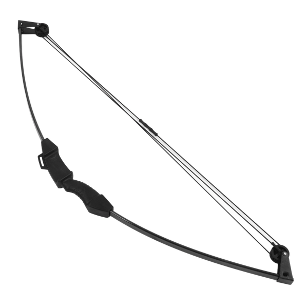 Kids Compound Bow Ergonomisk Glasfiber Elastisk Arbetsräddning Barn Avtagning Bågskytte Båge för skjutövningar Svart