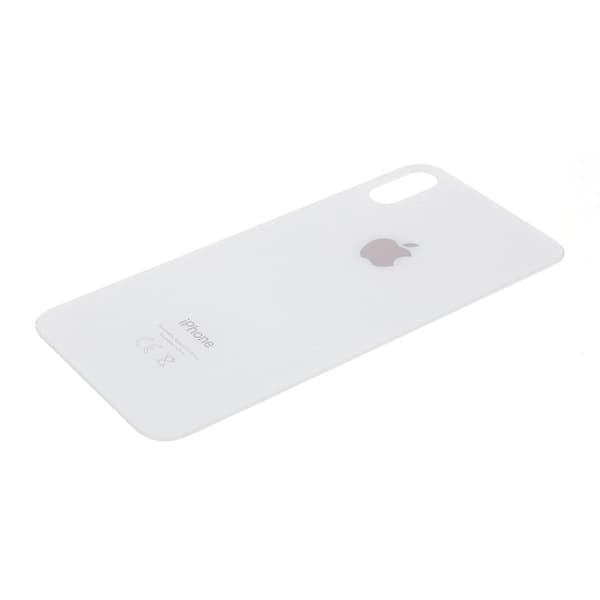 Til iPhone XS 5.8 tommer Glas Bagside Batteridæksel (EU-version) {FW} Whit—PA