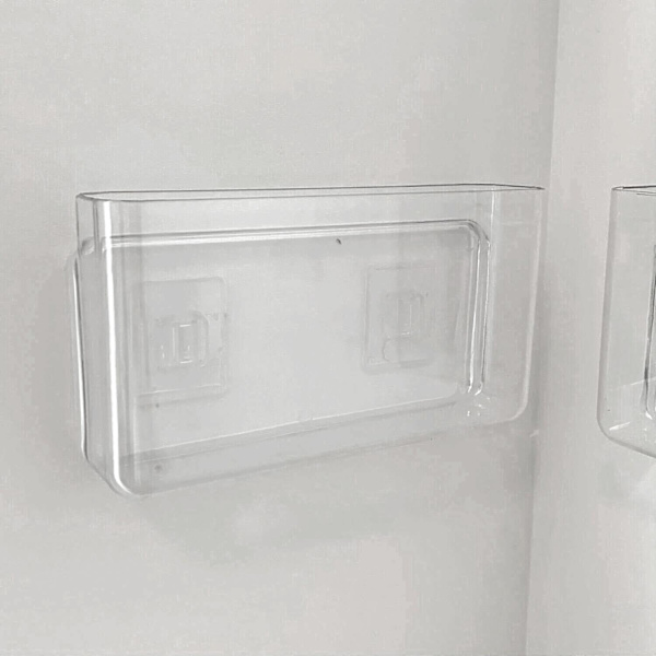 Transparent Väggförvaring