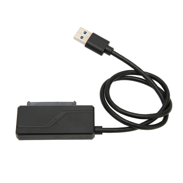 USB 2.0 til SATA 6+7 Easy Drive-kabel 480 Mbps USB til SATA optisk stasjonsadapterkabel for bærbar PC
