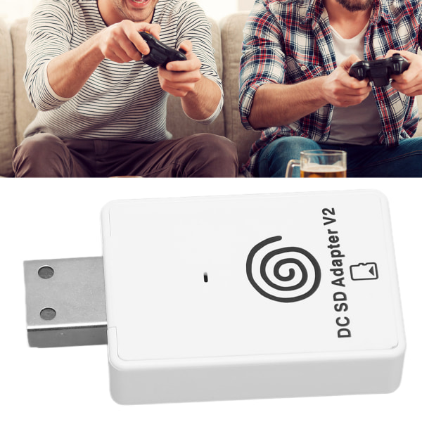 Storage Card Reader Adapter Professionel Plug and Play Memory Card Reader til Sega Dreamcast til Dreamshell V4.0