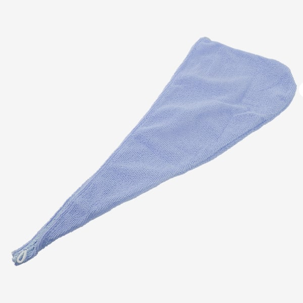 Dejligt børnevandabsorberende håndklæde hurtigttørret hår åndbar wraphat spabadning (blå)