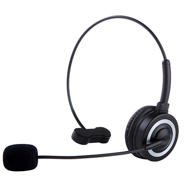 Bluetooth-headset med mikrofon, trådløst headset for lastebilsjåfører, Upgr