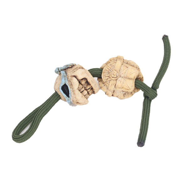 Turtle Skull Beads Nøglering Resin Bærbar Hængende Dekoration Skull Bead Kæde til skoletaske Bil Type 4