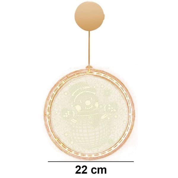 Christmas Decorative String Lights for Windows Christmas Acrylic（PA）