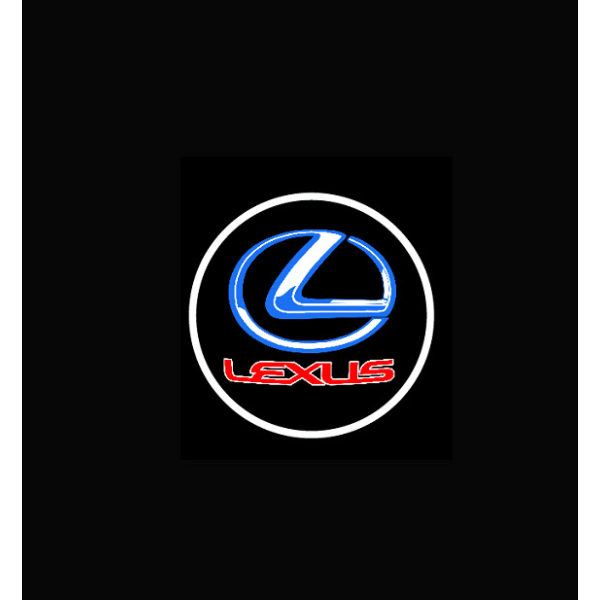 Lämplig for Lexus velkomstljus Lexus LS RX ES IS LX Lexus dörr