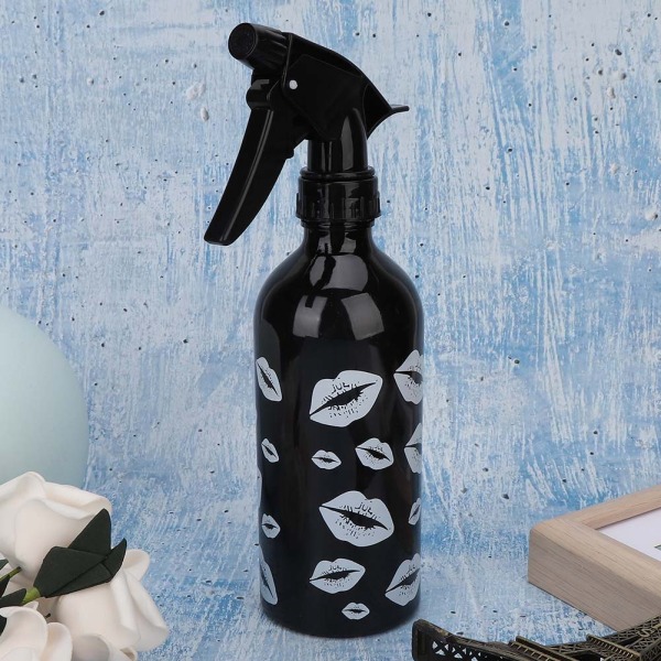 450 ml:n kampaamosuihkepullo tyhjä pullo täytettävä suihke salonkihiustyökalu (musta)