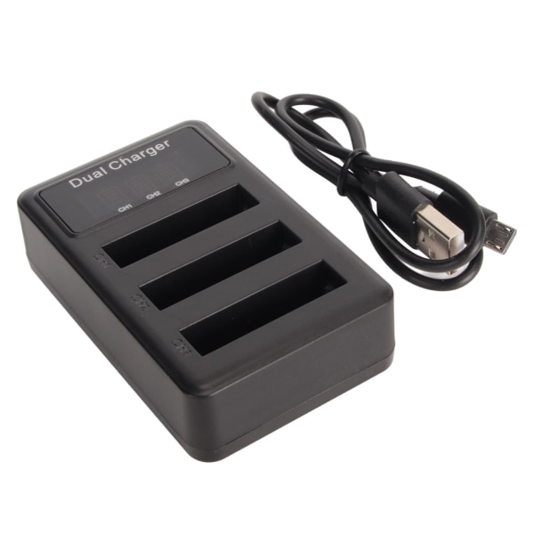 USB -kamera batteriladdare Trippel batteriladdare med Power Display för NP BG1 för DSC H50 H10 H20 W210 W220 WX1 5V