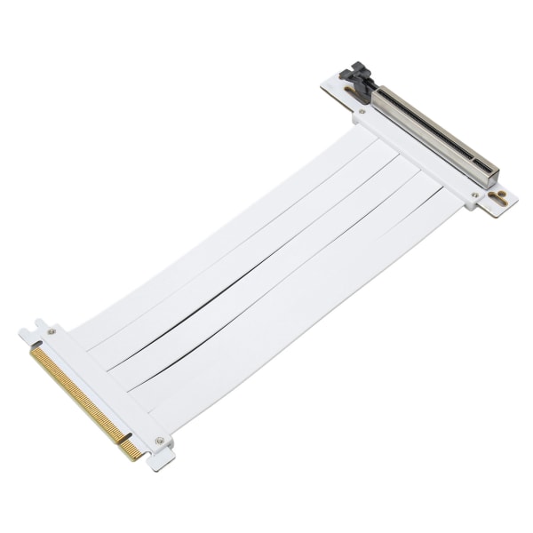 PCIE 4.0 X16 Extender 128GB/bsp Right Angle EMI Shielding Plug and Play GPU-förlängningskabel för RTX3090 RTX3080 RTX3070 11.8in