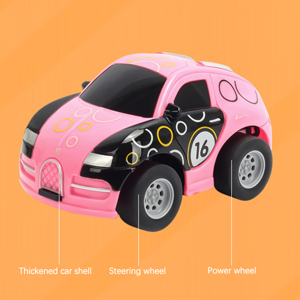 Fjärrkontrollerad bil terrängleksak Lättkontroll lång räckvidd Roligt för barn med stötsäkra däck